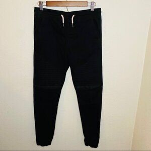 Elwood Motto Sweatpants Joggers Size: 14